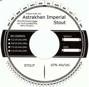 Astrakhan Imperial Stout 