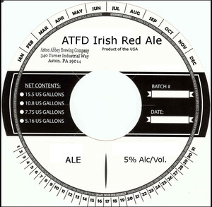 Atfd Irish Red Ale 