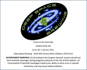 Deep Space Brewing Come To The Dark Side