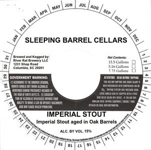 Sleeping Barrel Cellars Imperial Stout December 2017