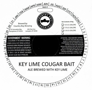 Country Boy Brewing Key Lime Cougar Bait