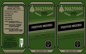 Railtown Brewing Company Festive Mooed December 2017