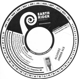Earth Rider Brewery Allouez Amber Ale December 2017