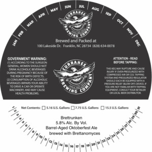 Currahee Brewing Company LLC Brettrunken December 2017