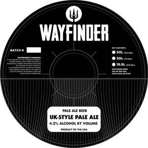 Wayfinder Beer Uk Style Pale January 2020