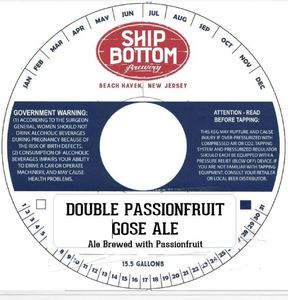Ship Bottom Brewery Double Passionfruit January 2020