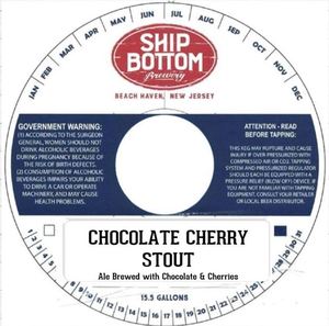 Ship Bottom Brewery Chocolate Cherry Stout February 2020