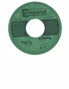 Brewery Emperial Emperial Lager January 2020