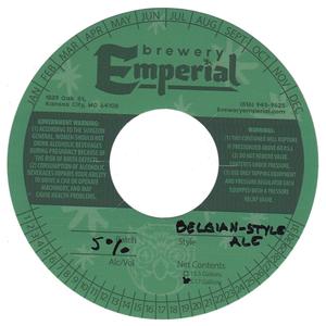 Brewery Emperial Belgian-style Ale