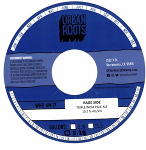 Urban Roots Brewing Rage Side