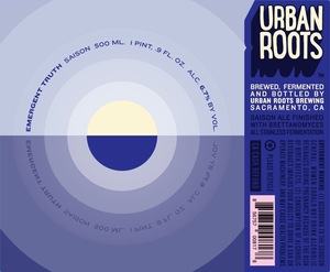 Urban Roots Brewing Emergent Truth February 2020