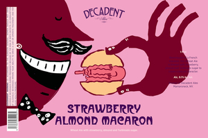 Decadent Ales Strawberry Almond Macaron