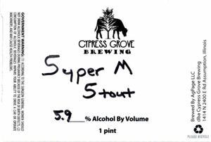 Cypress Grove Brewing Super M Stout