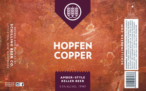 Schilling Beer Co Hopfen Copper February 2020