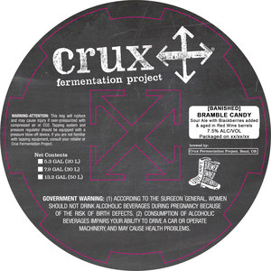 Crux Fermentation Project [banished] Bramble Candy February 2020