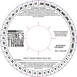 Dirty Seven India Pale Ale February 2020