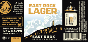 East Rock Brewing Company East Rock Lager February 2020