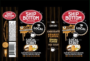 Ship Bottom Brewery Chocolate Peanut Butter Flavor Banana Flavor Local Stout February 2020