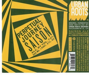 Urban Roots Brewing Perpetual Journey February 2020