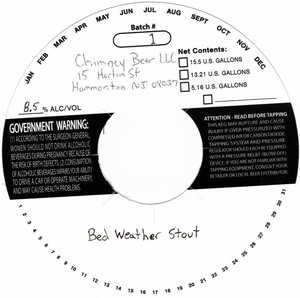 Chimney Beer LLC Bed Weather