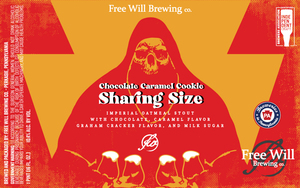 Free Will Brewing Co. Chocolate Caramel Cookie Sharing Size