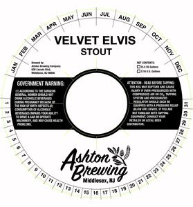 Ashton Brewing Velvet Elvis February 2020