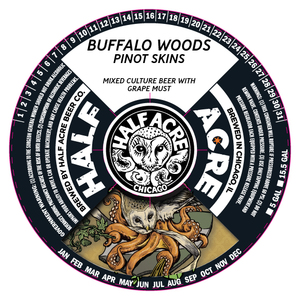 Half Acre Beer Co Buffalo Woods Pinot Skins February 2020