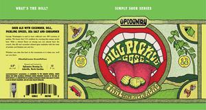 Upcountry Brewing Co. Dill Pickle Gose February 2020