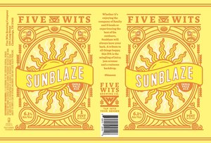 Five Wits Brewing Company Sunblaze