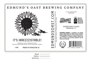 Edmund's Oast Brewing Co. It's Irrezzzistable!