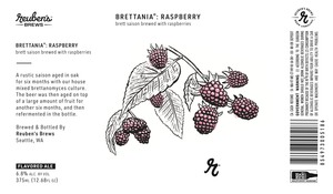 Reuben's Brews Brettania Raspberry February 2020