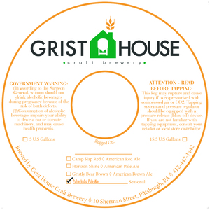 Grist House Pulse India Pale Ale February 2020