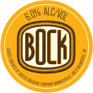 Indeed Brewing Company Bock February 2020