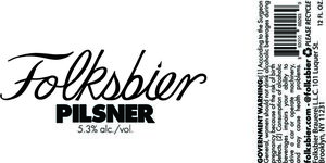 Folksbier Pilsner February 2020