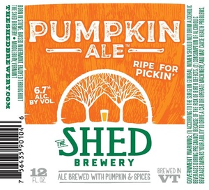 The Shed Brewery Pumpkin Ale