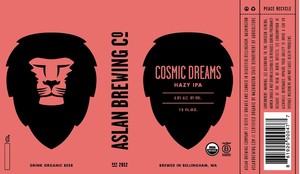 Cosmic Dreams Hazy IPA February 2020