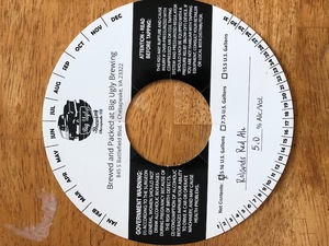 Big Ugly Brewing Roland's Red Ale February 2020