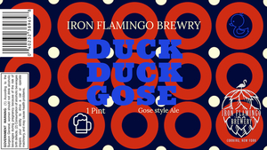 Iron Flamingo Brewery Duck Duck Gose March 2020