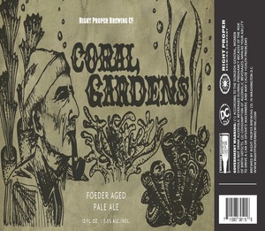 Coral Gardens Foeder Aged Pale Ale March 2020