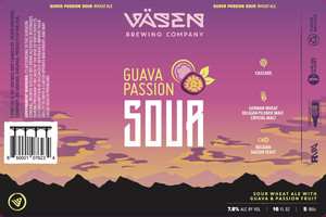 VÄsen Brewing Company Guava Passion Sour