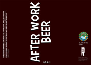 After Work Beer Red Ale March 2020