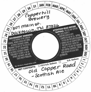 Old Copper Road Scottish Ale March 2020