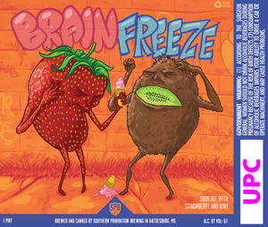 Southern Prohibition Brewing Brain Freeze February 2020