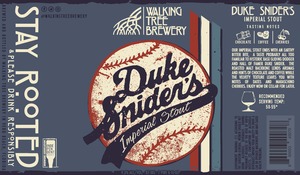 Walking Tree Brewery Duke Snider's Imperial Stout March 2020
