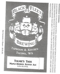 Black Fleet Brewing Tolmie's Trek Maple-smoked Scotch Ale