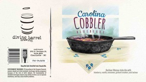 Divine Barrel Brewing Carolina Cobbler - Blueberry