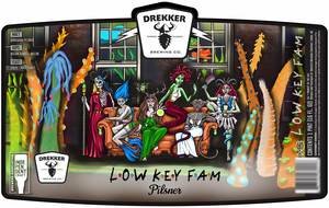 Drekker Brewing Company Low Key Fam Pilsner