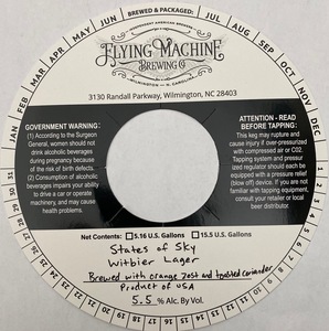 Flying Machine Brewing Co. States Of Sky March 2020