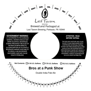 Lost Tavern Brewing Bros At A Punk Show March 2020