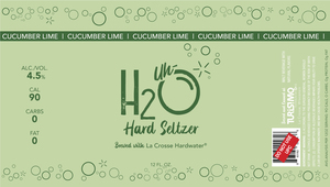 H2 Uh-o Hard Seltzer Cucumber Lime March 2020
